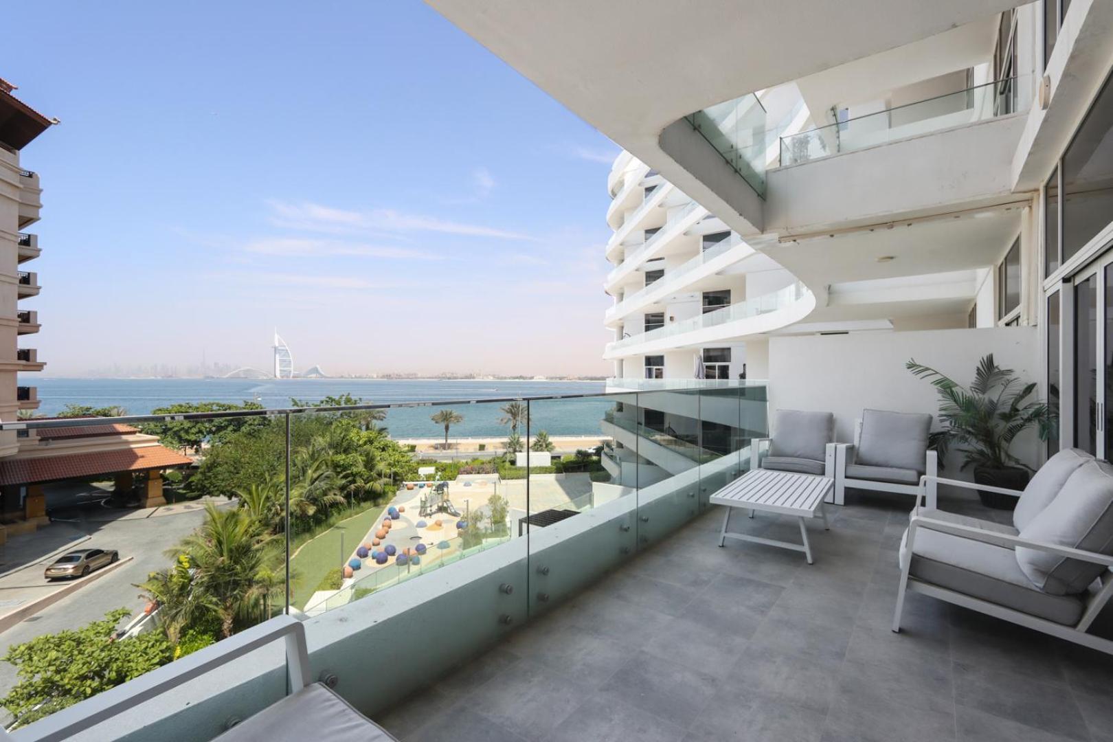 Livbnb-premium 1b With Burjalarab Views In Mina Apartment Dubai